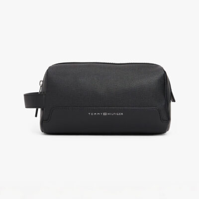 Tommy hilfiger Modern textured toiletry bag with logo