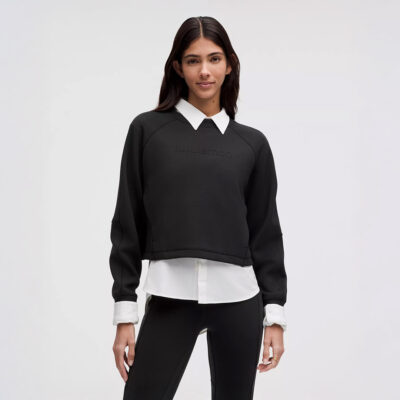 Lululemon Smooth Spacer Cropped Pullover Graphic