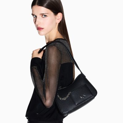 ARMANI EXCHANGE Metallic Jewel Mini Bag