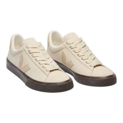 Veja CAMPO BOLD SUEDE PIERRE ALMOND EAGLE
