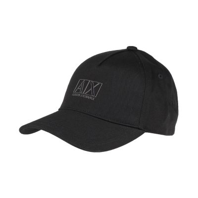 Armani Exchange Visor hat with maxi logo