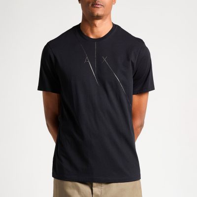 ARMANI EXCHANGE Shine Logo Pima Cotton Graphic T-Shirt