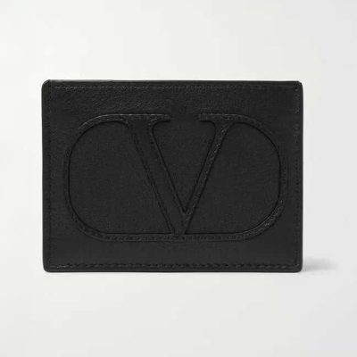 Valentino Garavani VLogo leather card wallet