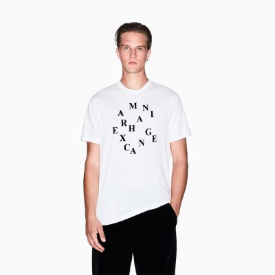 Armani exchange Regular T-shirt with lettering