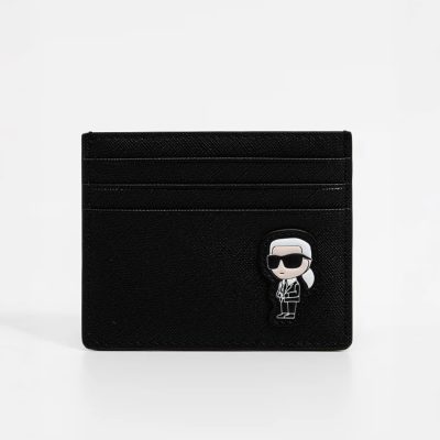 Karl Lagerfeld stitched batch card holder