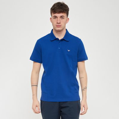 Emporio Armani Swimwear Piquet Polo