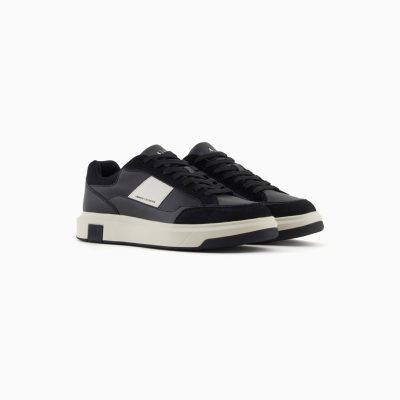 ARMANI EXCHANGE Sneakers with contrasting inserts