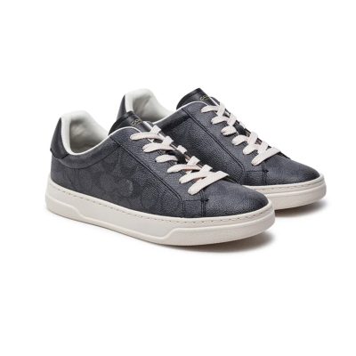 Coach High Line Sneaker In Signature Canvas