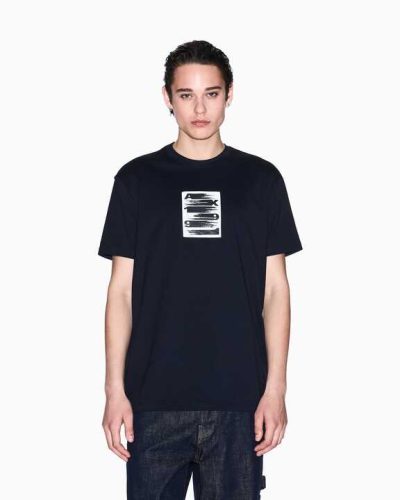 Armani exchange Regular fit T-shirt with abstract logo