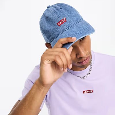 Levi's HOUSEMARK  CAP INDIGO MID - Caps
