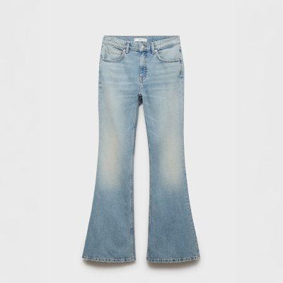 Mango flared jeans with a mid-rise waist