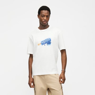HUGO NOGLASY - T-shirt with print