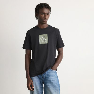 Calvin Klein BOX GRAPHIC TEE - T-shirt