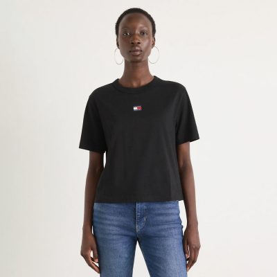 Tommy Jeans TOMMY BADGE BOXY CREW NECK T-SHIRT