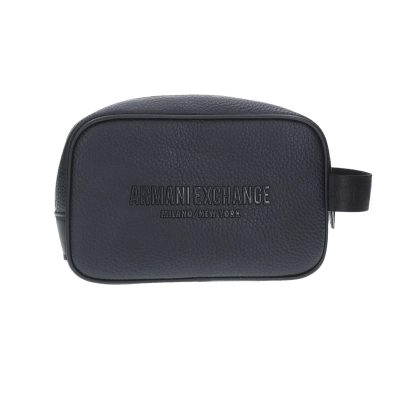 Armani Exchange MIAMI Wash bag with wrist band