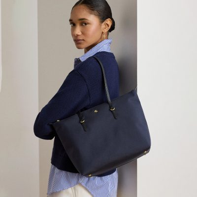 Ralph Lauren NYLON MEDIUM KEATON TOTE BAG