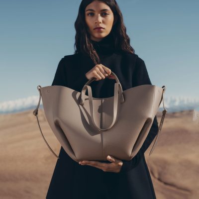 Polene Cyme  EDITION TEXTURED TAUPE