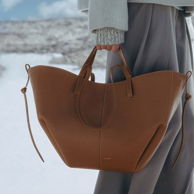 Polene Cyme  EDITION TEXTURED CAMEL