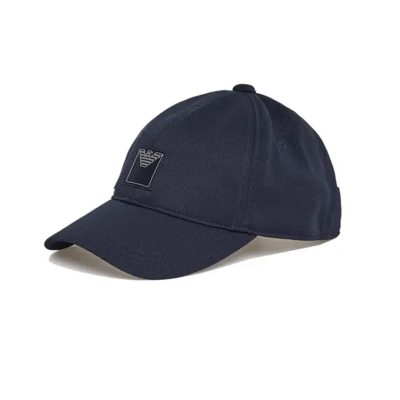 Emporio Armani Woven Beach Piquet Baseball Cap