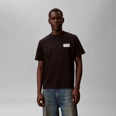 Calvin Klein Jeans EASY COLLEGIATE BADGE TEE - T-shirt