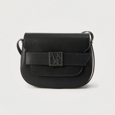 Armani Exchange SUSSY SADDLE - Shoulder bag