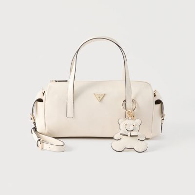 Guess KASSIE SMALL BOX SATCHEL - Handbag