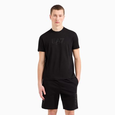 EMPORIO ARMANI Visibility cotton crew neck t-shirt