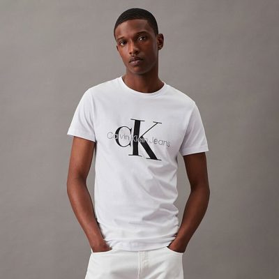 Calvin Klein Core Monogram Logo Slim T-Shirt