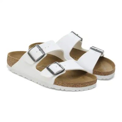 Birkenstock Arizona BF white sandal