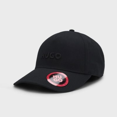 HUGO - Cotton-twill cap with logo