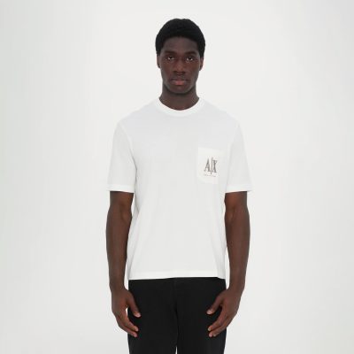 Armani Exchange Relaxed fit T-shirt in cotton jersey