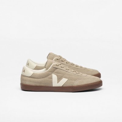 Veja PANENKA SUEDE TAUPE PIERRE BARK Sneakers