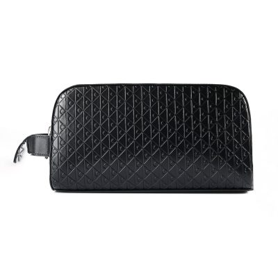 Calvin Klein CK AOP Toiletry Bag Leather