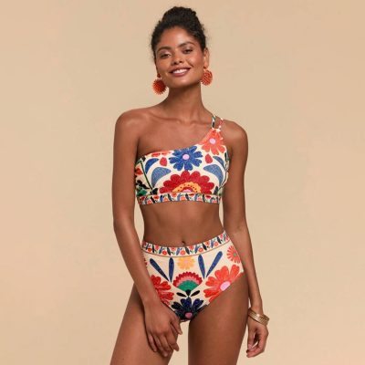 Shein Travachic Women's Floral Print Swimsuit, Beach Outfit for Women