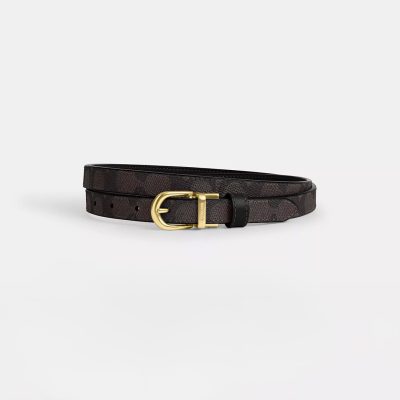 Coach Classic Buckle Cut-To-Size Reversible Belt, 18 Mm