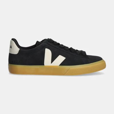 Veja campo BOLD SUEDE BLACK PIERRE