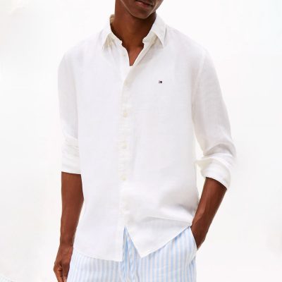 Tommy Hilfiger PIGMENT DYED LINEN SHIRT