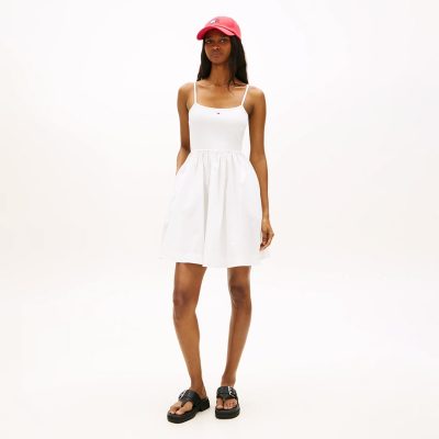 Tommy Jeans SPAGHETTI STRAP EXTRA SLIM MINI DRESS