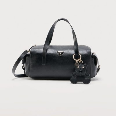 Guess KASSIE SMALL BOX SATCHEL - Handbag