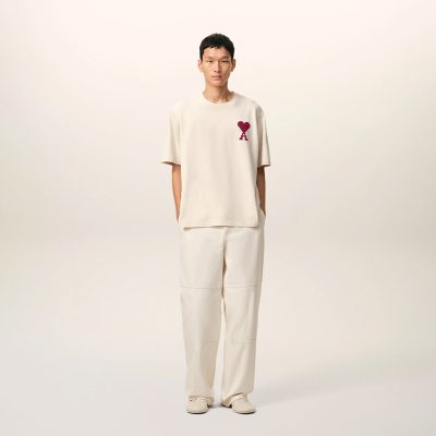 Ami paris de Coeur in a heavy cotton jersey T-SHIRT