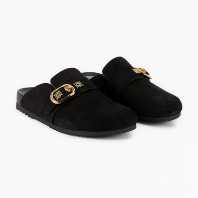 GUESS Galavanta Suede Clogs
