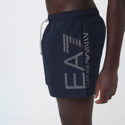 Emporio Armani Oversized Logo Swimshorts