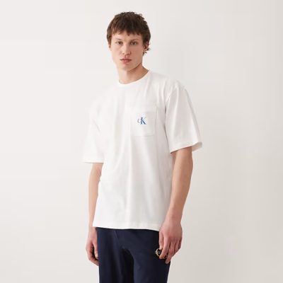 Calvin Klein Icon Cotton Stretch Comfortable lounge T-shirt with pocket