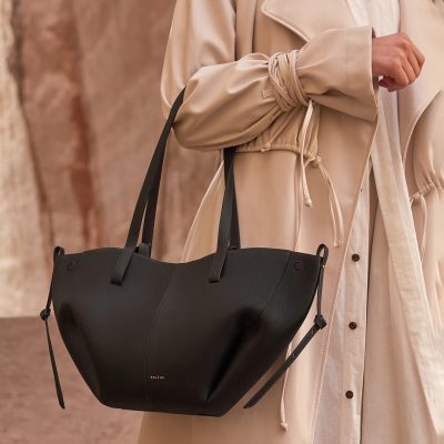 Polene Cyme Mini Granulated Black Edition
