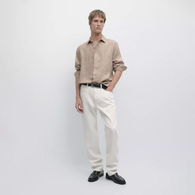 Massimo dutti linen REGULAR fit shirt