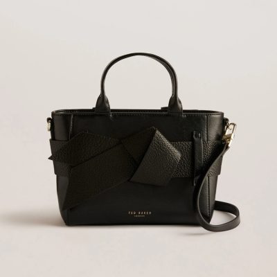 Ted Baker Jimisie Mini Knot Bow Faux Leather Bag