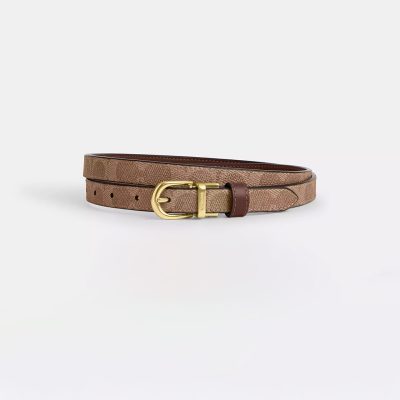 Coach Classic Buckle Cut-To-Size Reversible Belt, 18 Mm