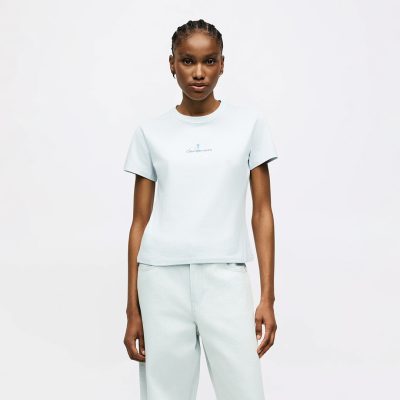Calvin Klein Jeans GRADIENT MONOLOGO SLIM TEE - Basic T-shirt