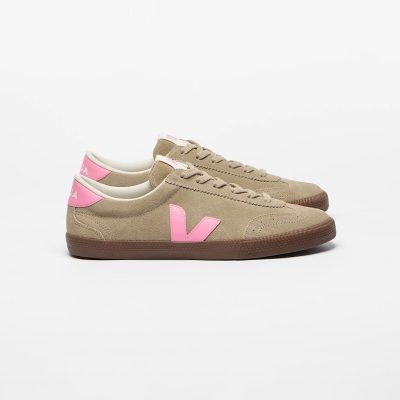 VEJA VOLLEY SUEDE TAUPE MALIBU BARK SNEAKERS