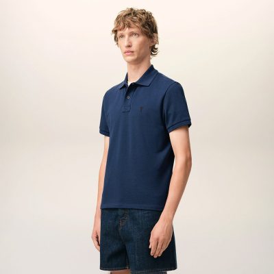 AMI Paris Friend of Heart polo shirt
